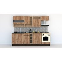 Bucatarie COSSY NEW 260 Wenge / Decor K004